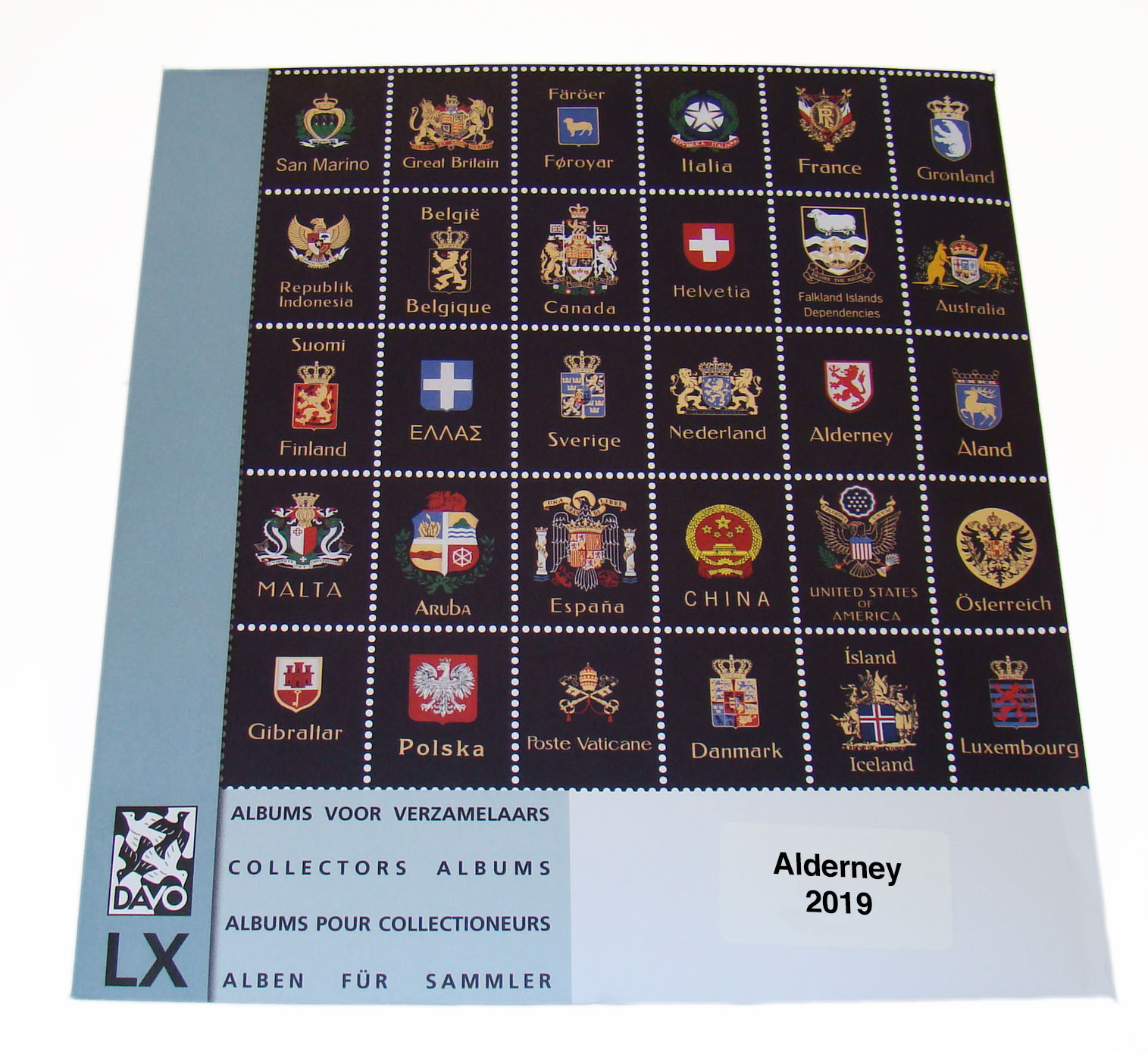 Alderney 2019 Davo Luxury Hingeless Supplement